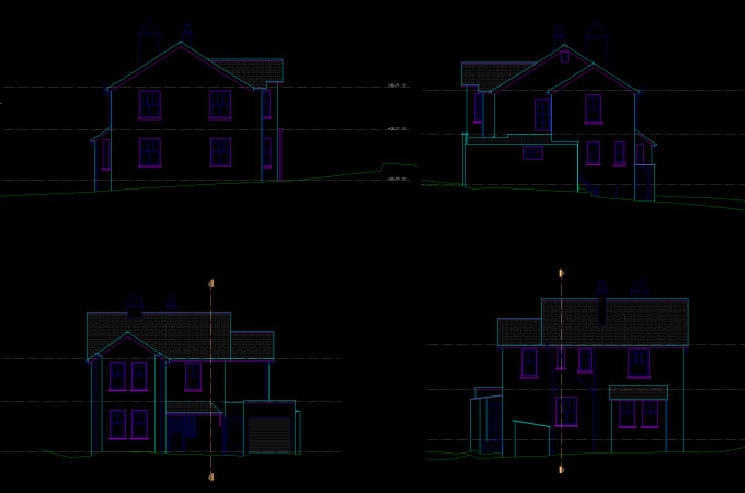 convert point cloud data to 2d drawing