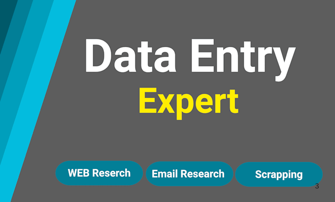 perform data entry, typing, and copy paste tasks