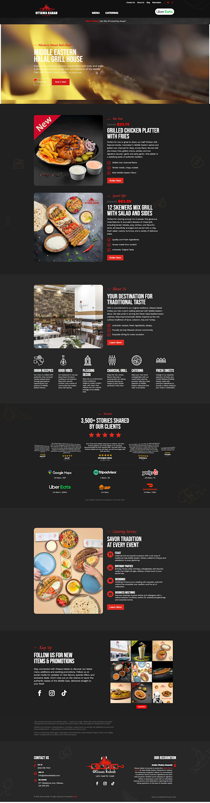 create a restaurant website with online ordering in wordpress