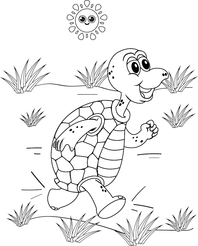 create animals coloring pages for kids