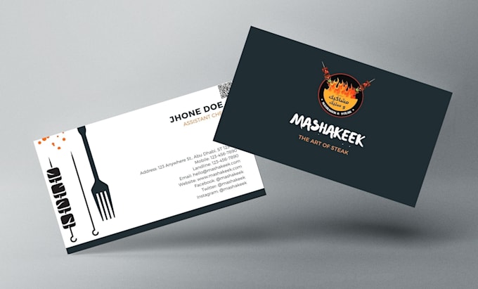 do professional business card double sided designs