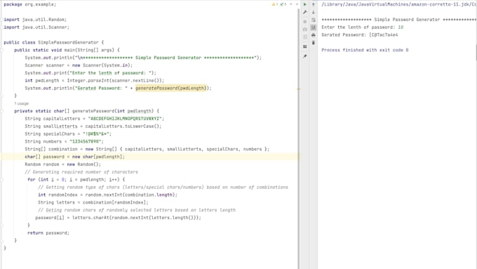 do java programming tasks, console, swing, javafx apps