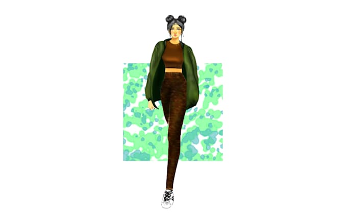create fashion illustrations and sketches