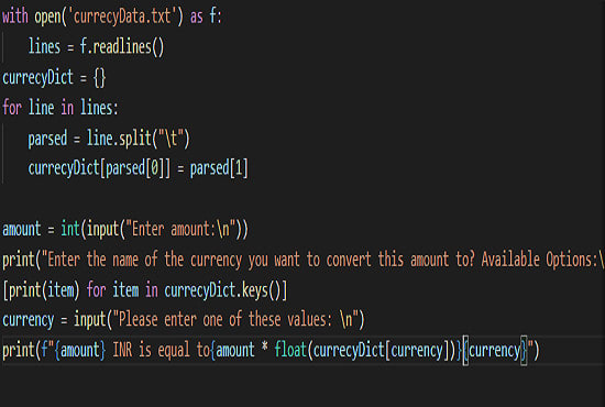 Create your python console app by Saad_islam03 | Fiverr