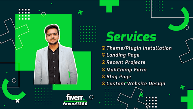 build wordpress portfolio or business website with elementor