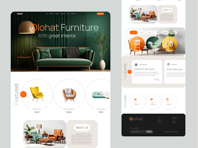do professional, creative psd or figma website design