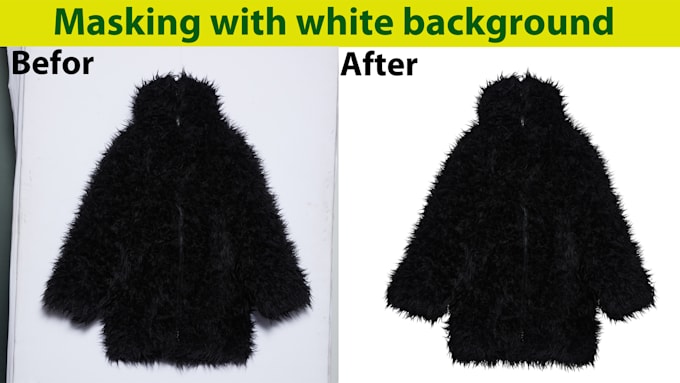 do hair masking and photo editing