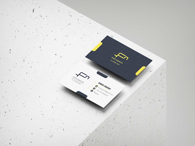 design simple letterhead and business card