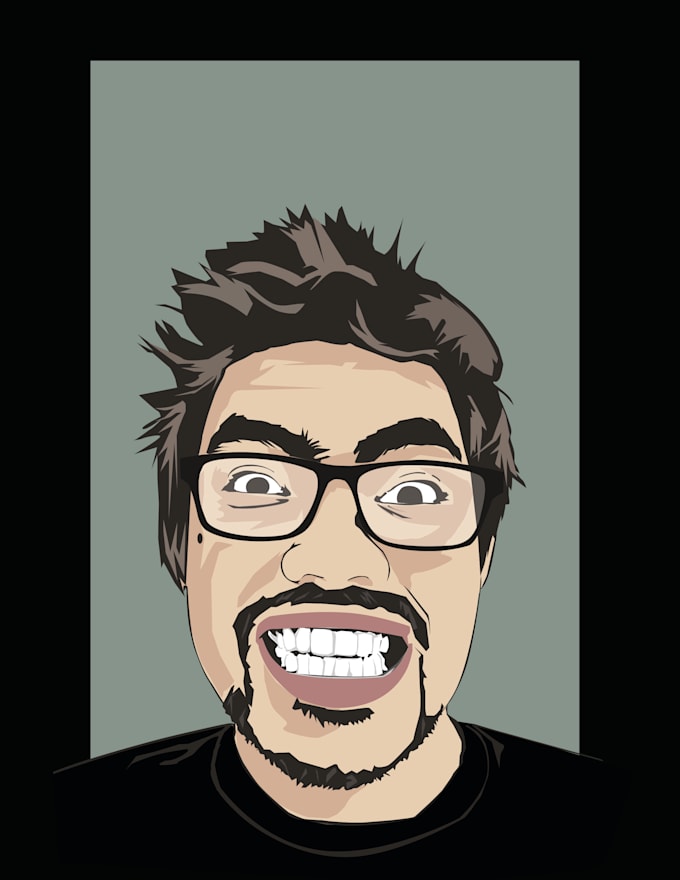 convert portrait to vector file