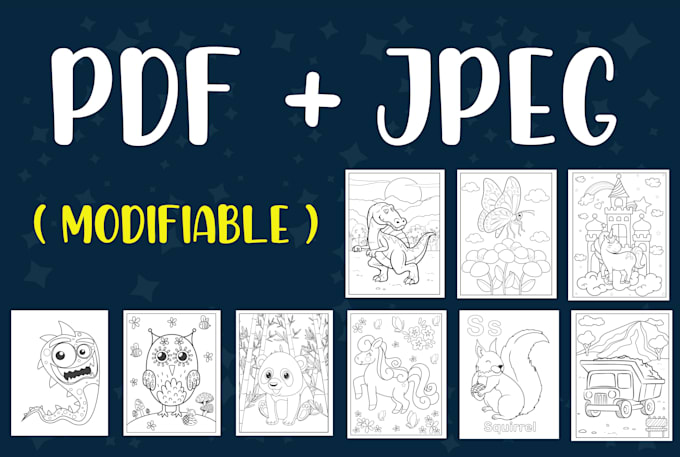 give you over 1000 KDP coloring pages for kids