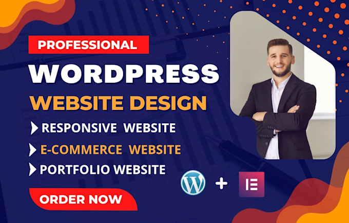 build a website using wordpress and elementor page builder