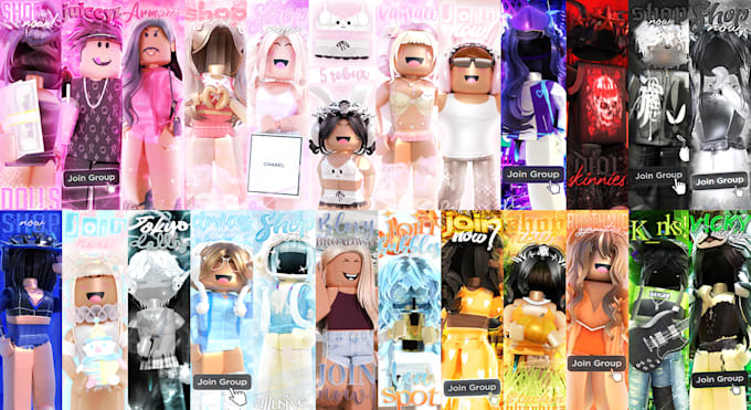 make you a custom roblox gfx ad