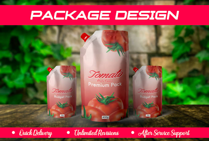 packaging and label design
