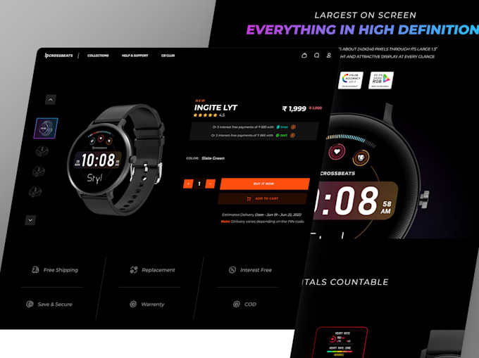 design unique UI UX for web mobile dashboards in figma
