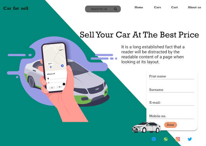 do website design and app design
