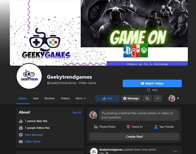 be your facebook page creation and management