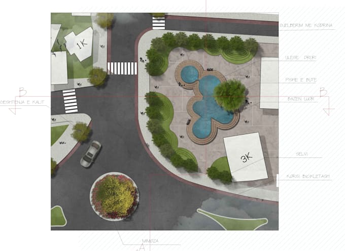 do architectural site plan and landscape design