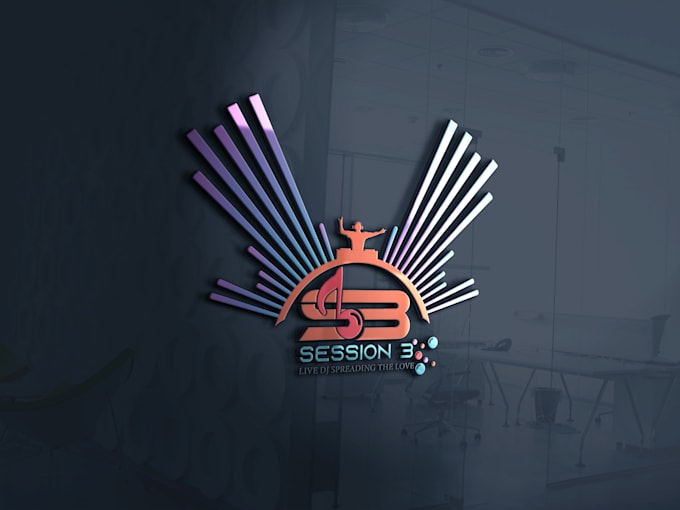 design band music or dj logo