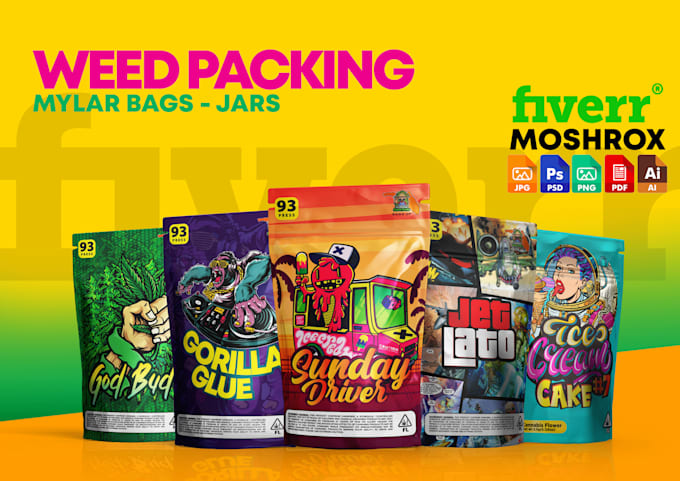 undertake bulk label orders for your weed products