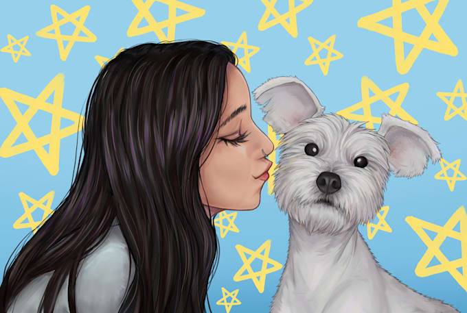 draw portraits, fanarts, ocs and more