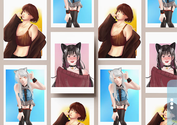 draw illustrations, fanart, oc and potraits