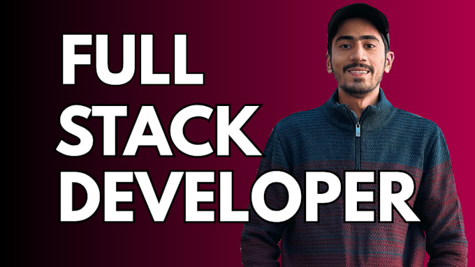be your front end web developer in react js or next js