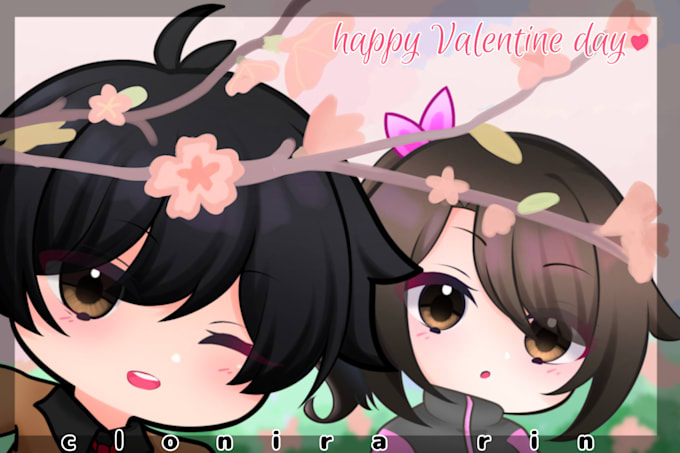create cute anime chibi for you