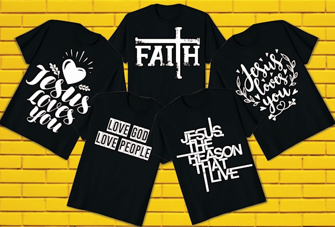 custom christian t shirt design bible verse and faith based tees