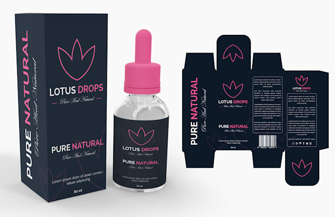 design creative labels and packaging design for your brand