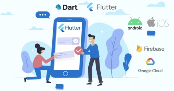 Do Flutter App Mobile Android Ios App Be Your Flutter App Developer By 2243