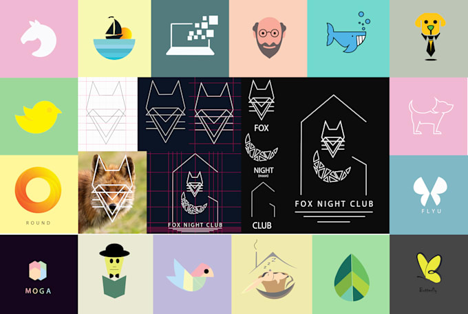 do minimalist logo design for your business