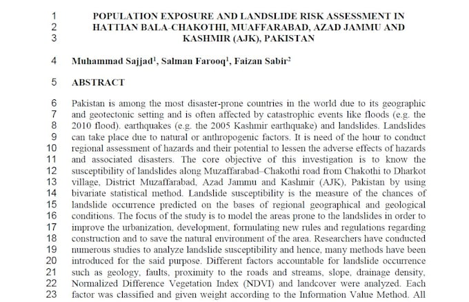 edit and format research articles