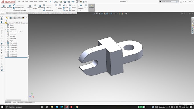 Make 3d cad models and assembly on solidworks by Hrishant198 | Fiverr