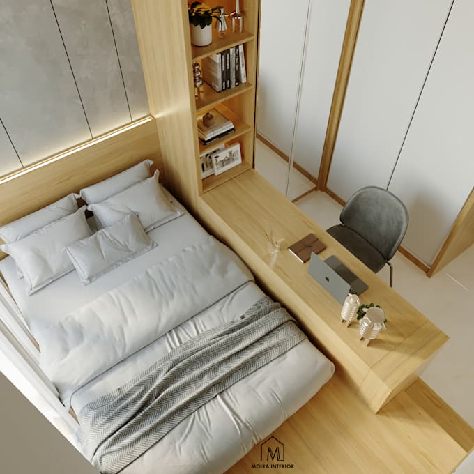do 3d modeling and rendering of your interior