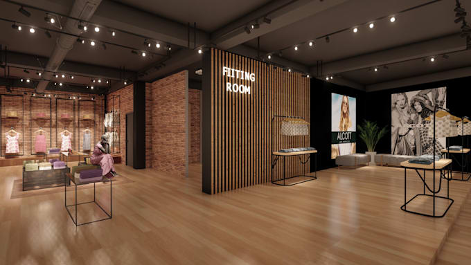 do interior design for retail projects or commercial spaces