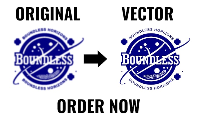recreate redo redraw redesign modify vectorize your logo