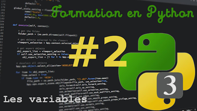 Apprendre dans la programmation en langage python by Jeanlucdoh | Fiverr