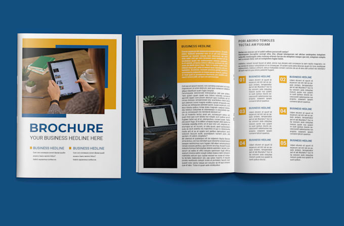 design amazing corporate brochure