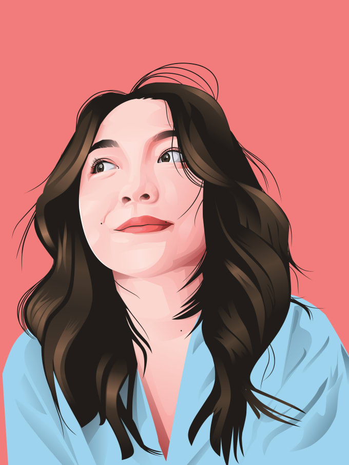 Draw cool vector portrait from your photo by Azfaartroom Fiverr