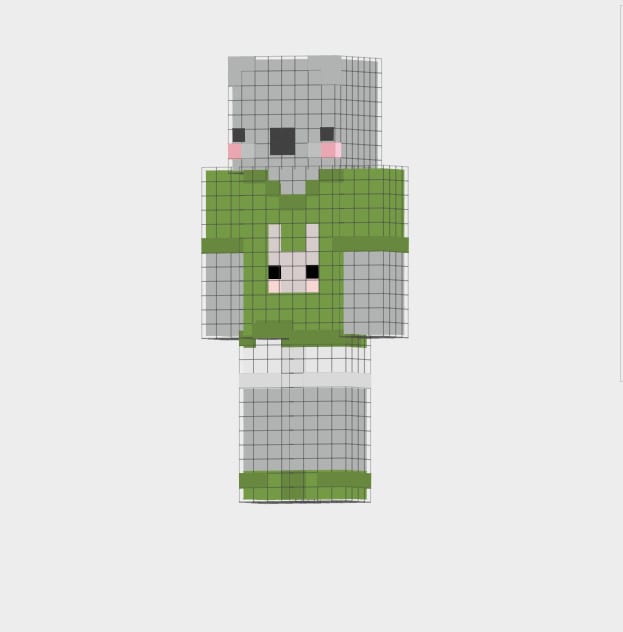 Create a cute minecraft skin by Luckyluuca Fiverr