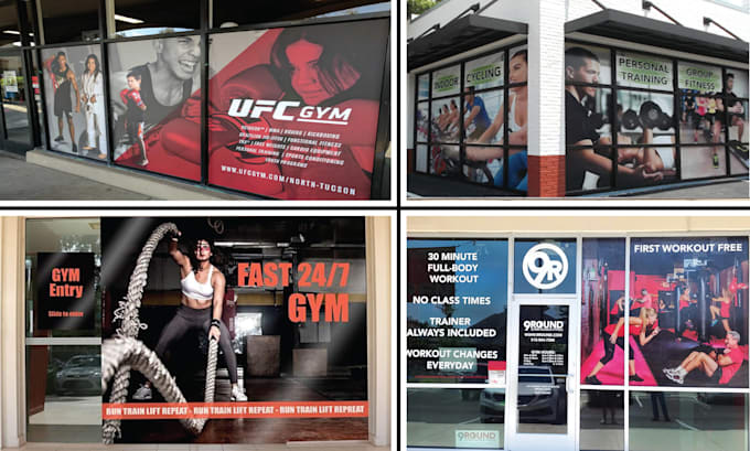 do shopfront design and storefront window graphics