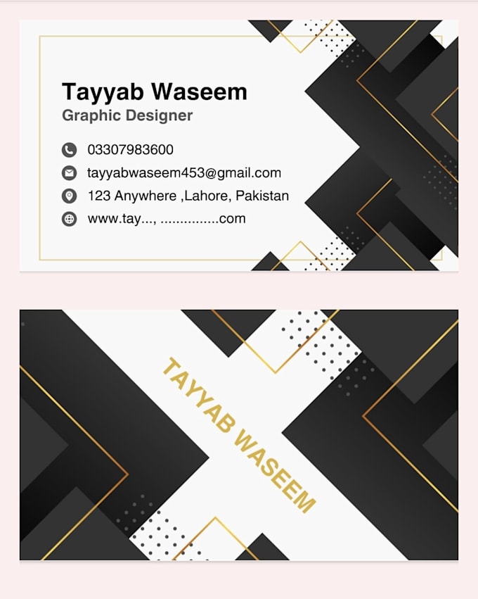 design premium quality business card