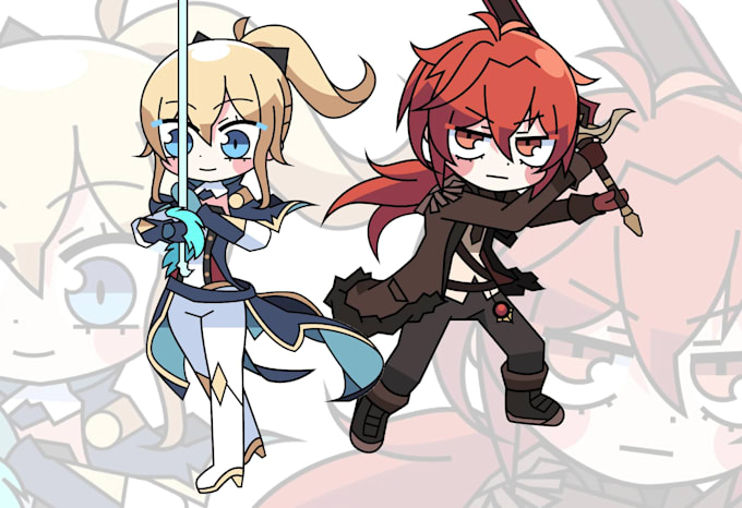 draw cute chibi anime character