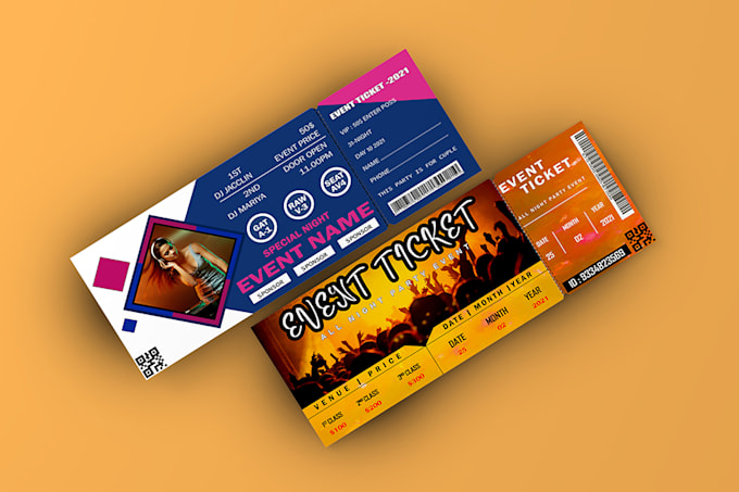 design a creative ticket