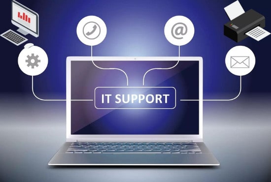 be your 8 hrs technical support and IT engineer