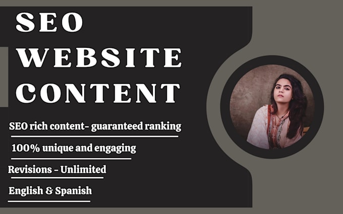 write catchy and SEO optimized content for your website