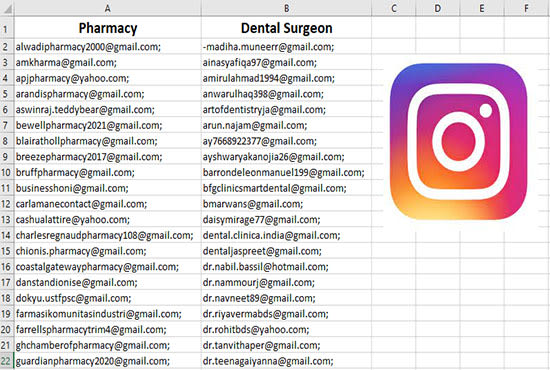 do active email list , email extraction , email scraping