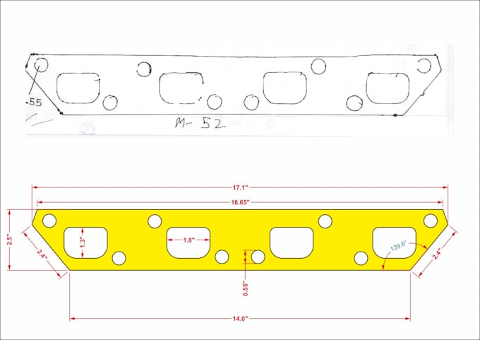 design sheet metal parts and provide dxf files for laser