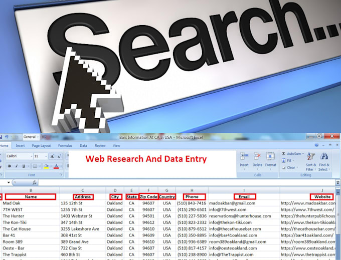 do quality web research and data entry virtual assistance services