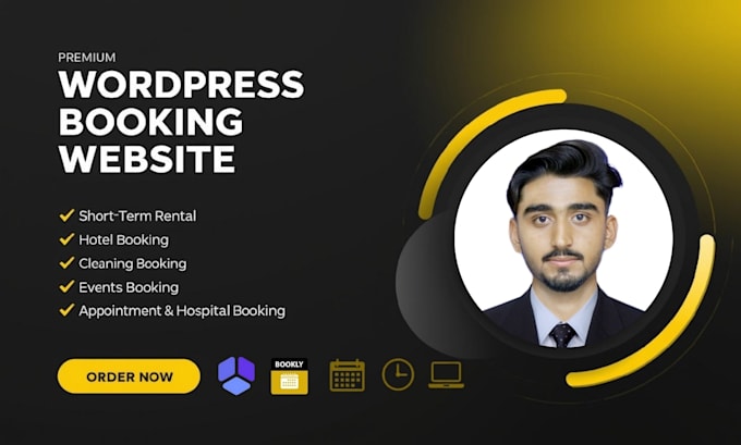 create appointment booking website using amelia,bookly or booknetic